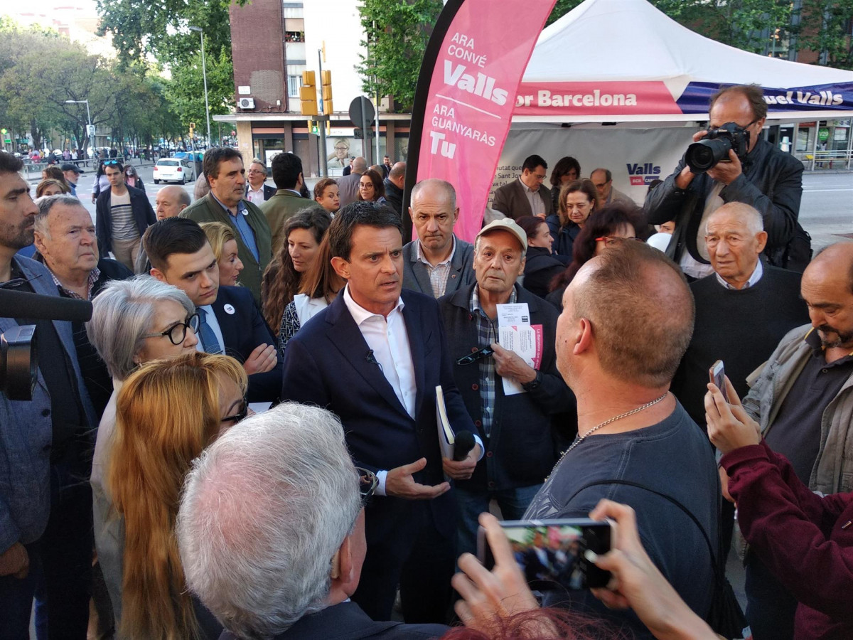 Manuel valls acto campaña