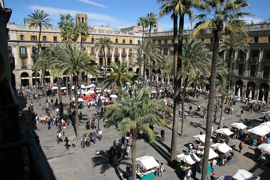 Barcelona Plaza Real imagen