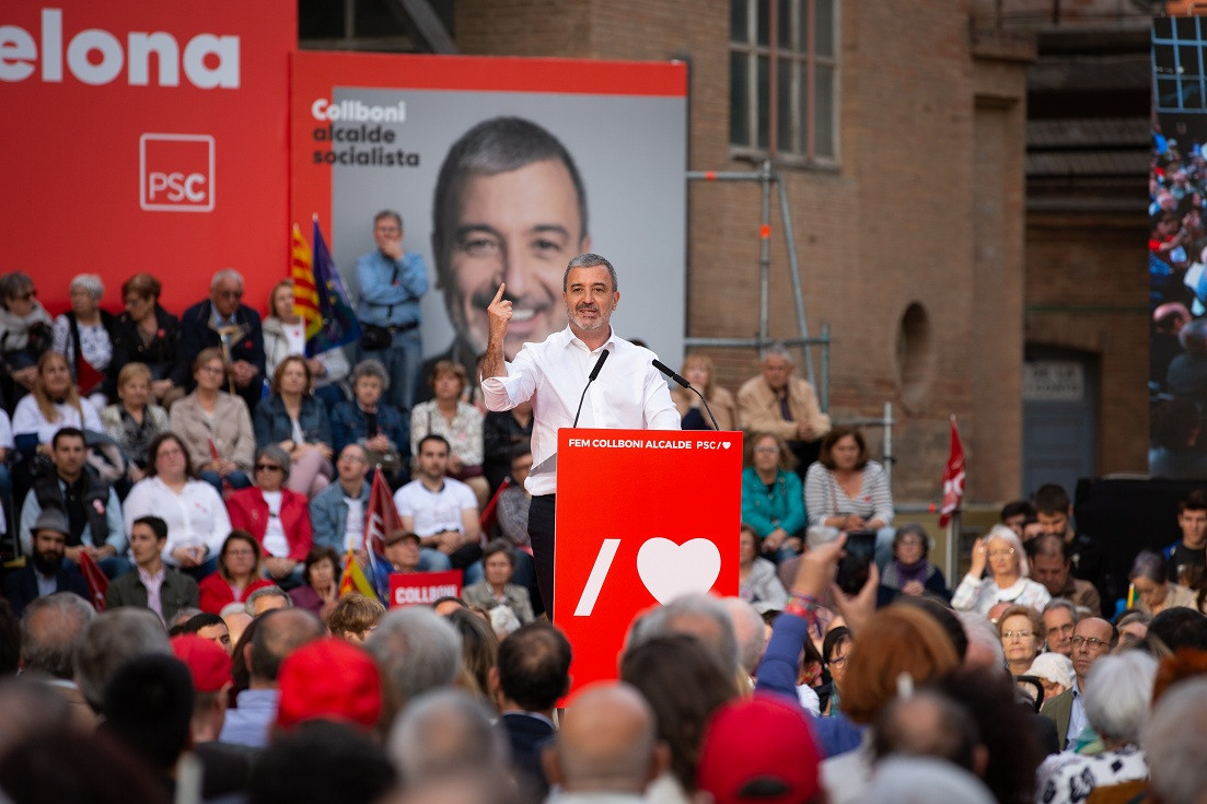 ACTO CENTRAL DEL PSC CELEBRADO EN BARCELONA