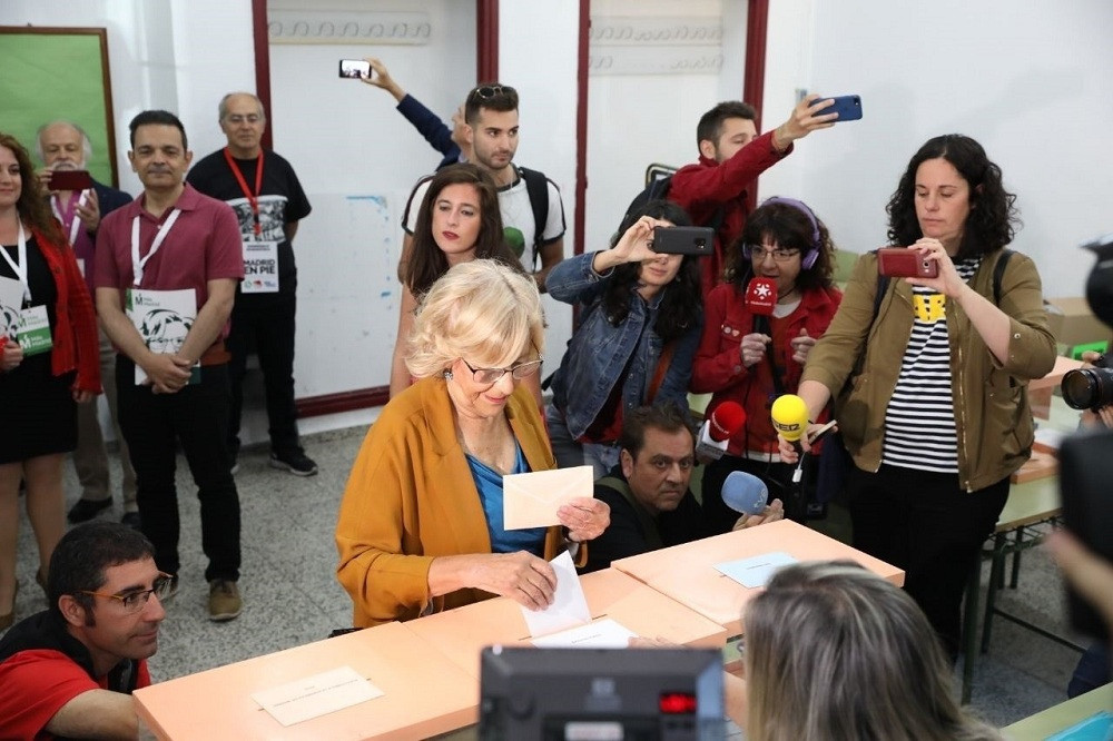 EuropaPress Manuela Carmena