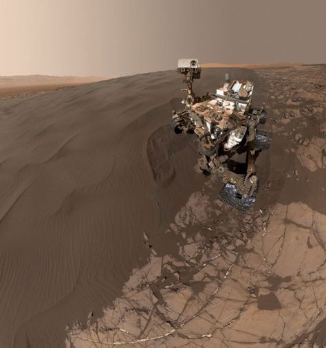 El selfie del rover Curiosity combina 57 imu00e1genes