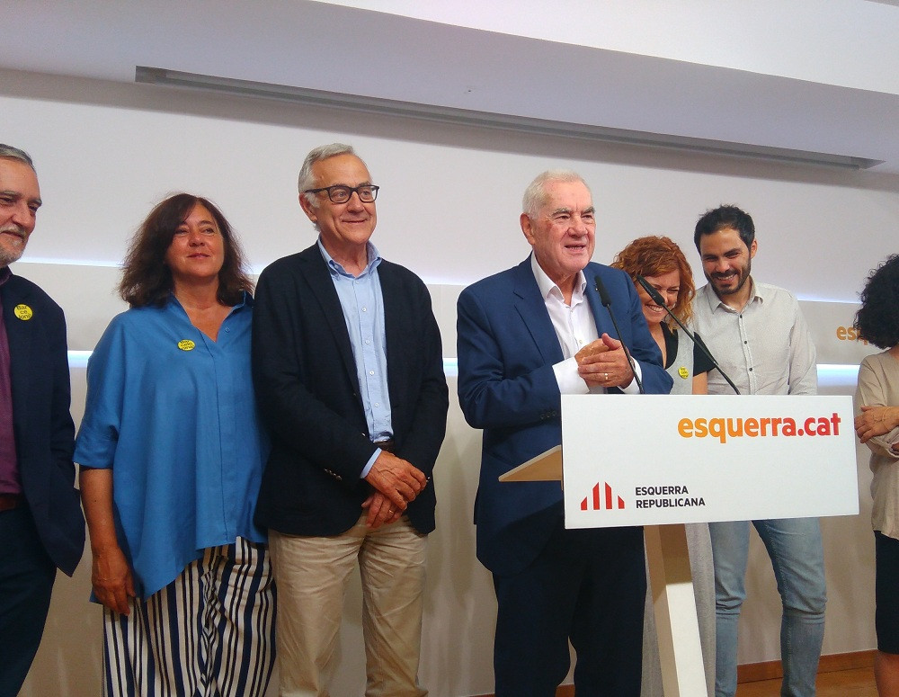 El candidato de ERC a la Alcaldía de Barcelona Ernest Maragall