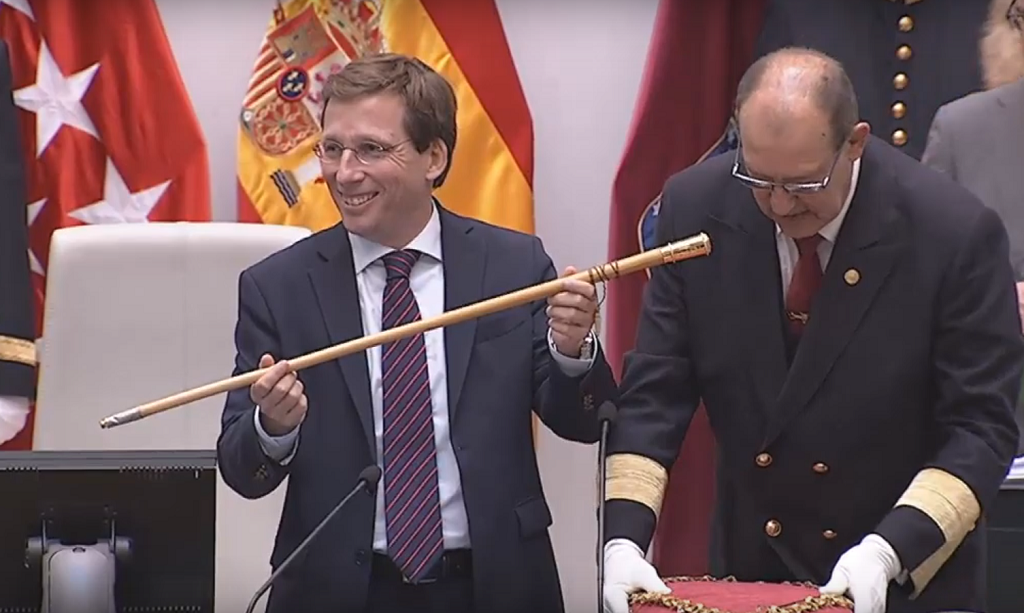 Almeida, del PP, nuevo alcalde de Madrid