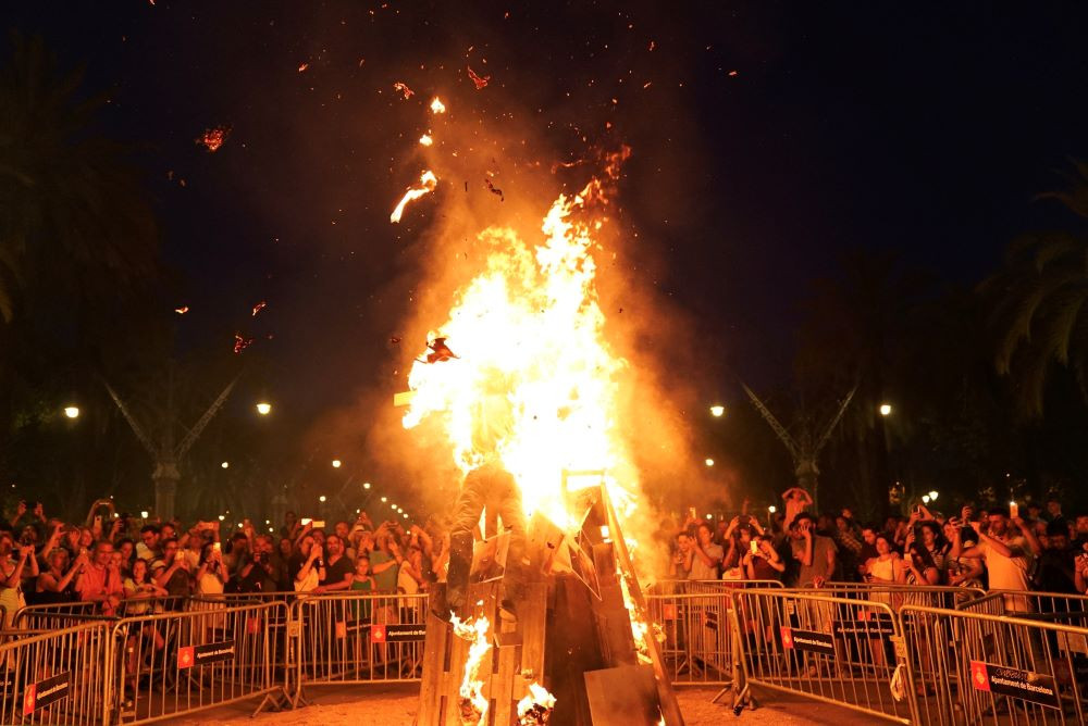 Sant Joan hoguera