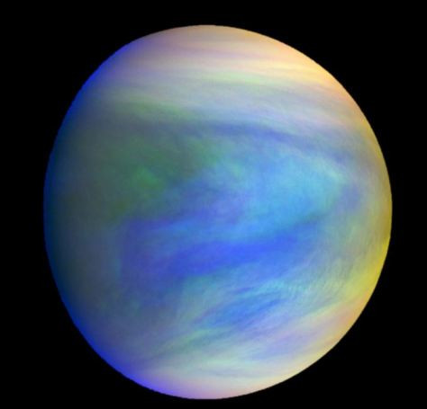 El planeta Venus con sus caracteru00edsticas nube