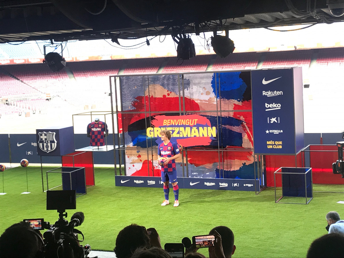 Griezmann presentación 1