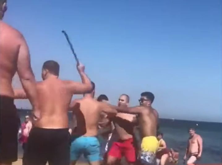 Pelea barceloneta