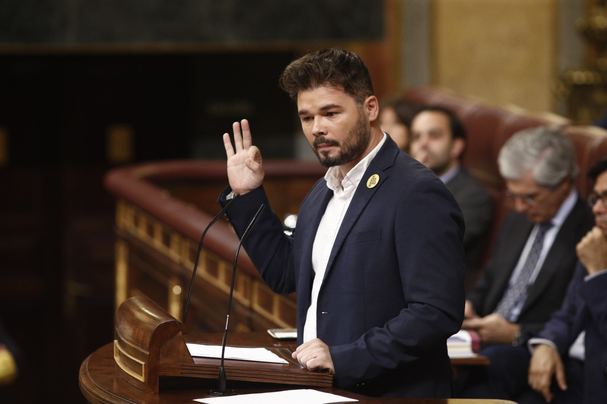 Gabriel rufian investidura sanchez