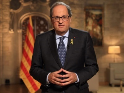 Presidente de la Generalitat Quim Torra