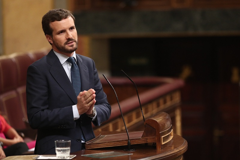 Pablo Casado en el Congreso