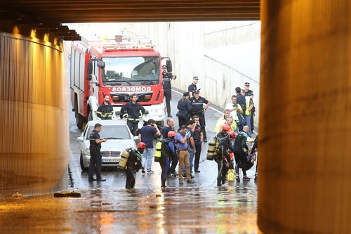 Un muerto en Almeru00eda por el temporal