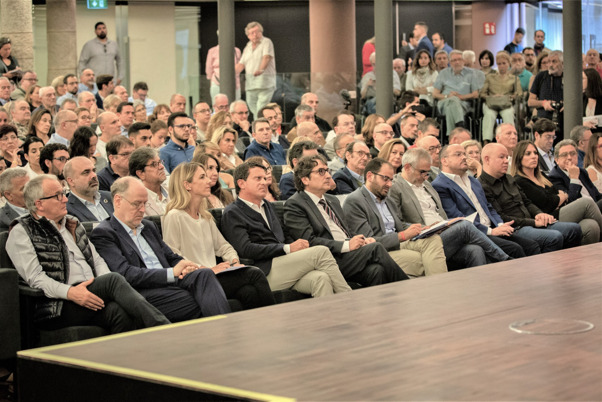 Acto de Societat Civil Catalana (SCC) en Auditori Pedrera