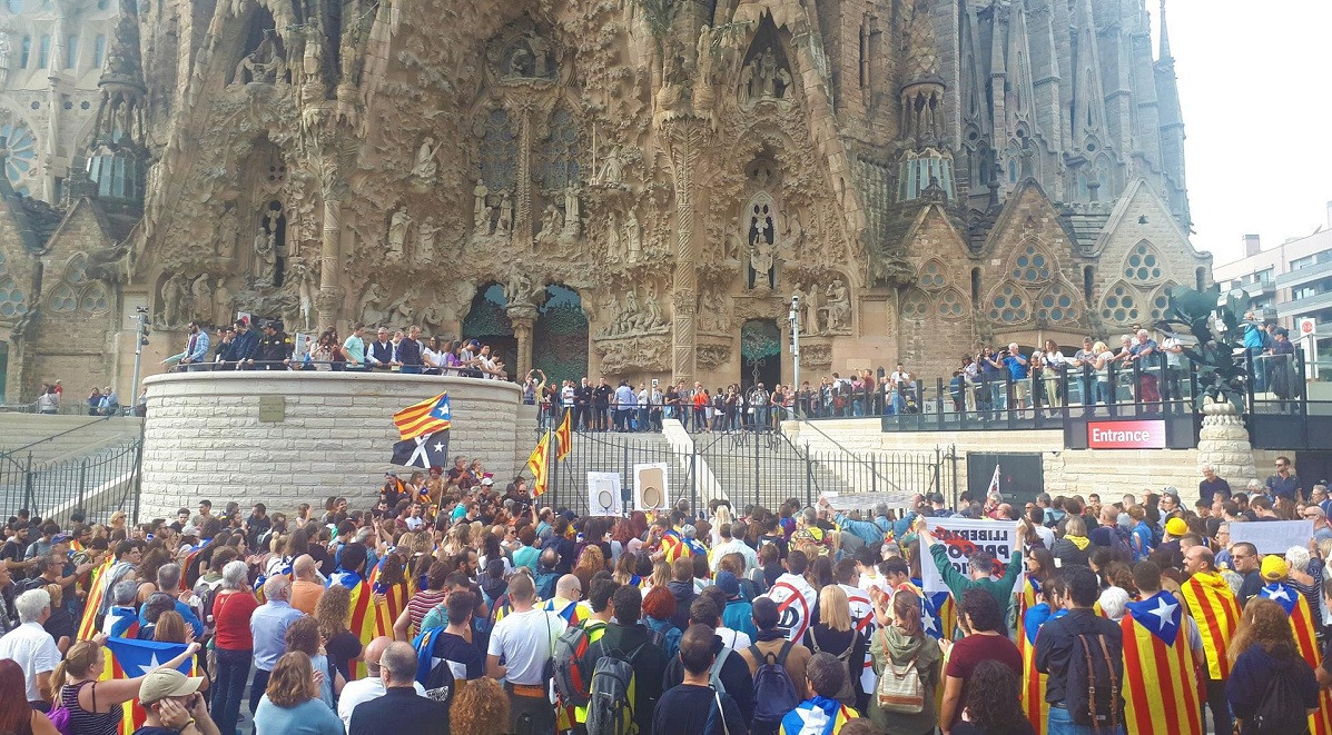 Picnic independentista Sagrada Familia