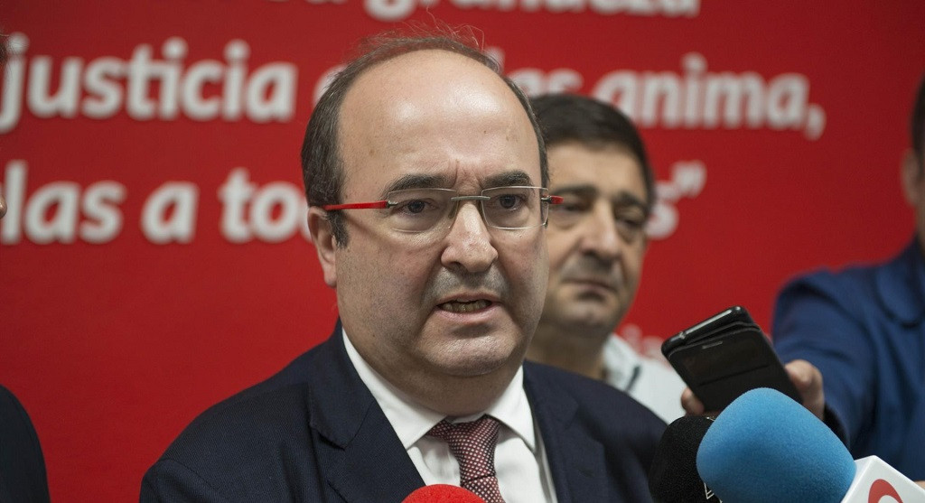 ​El primer secretario del PSC, Miquel Iceta