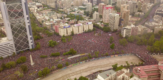 ManifestacinenSantiagodeChile