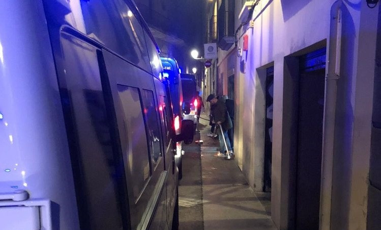 Operativo policial antidroga en Ciutat Vella Noviembre 2019