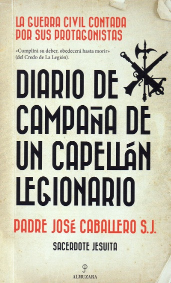 Diario de Campau00f1a de un Capellu00e1n Legionario (Portada)