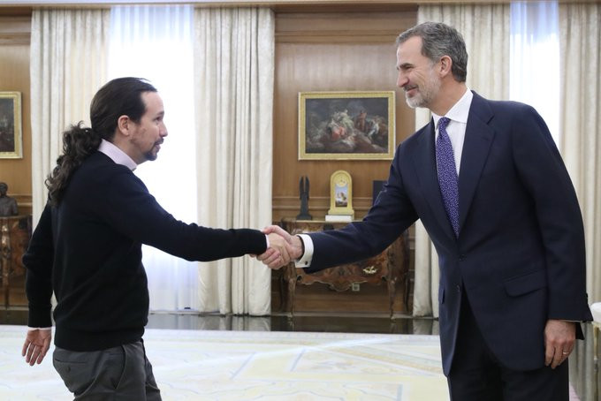 Pablo Iglesias Felipe VI