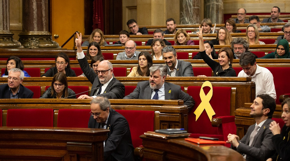 Parlament de Catalunya Diciembre 2019