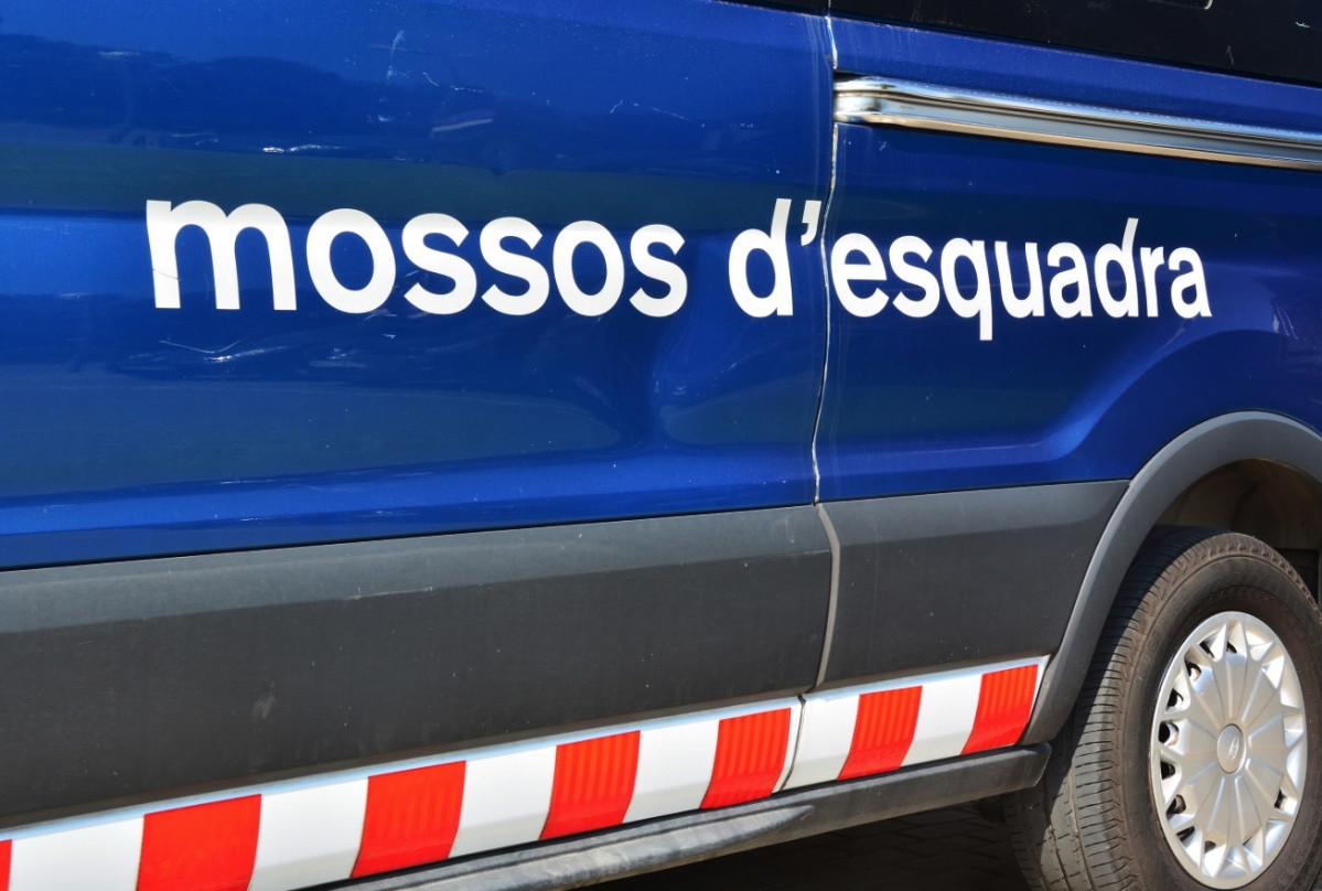 Vehículo de los Mossos d'Esquadra