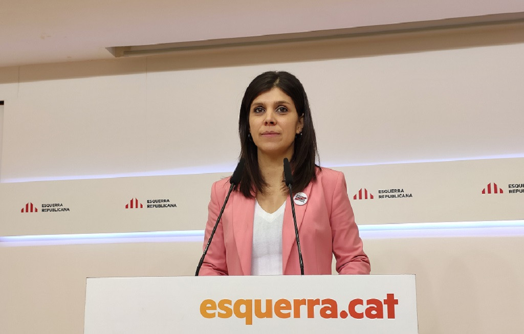 La secretaria general adjunta y portavoz de ERC, Marta Vilalta