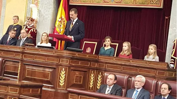 Rey abriendo legislatura (archivo)