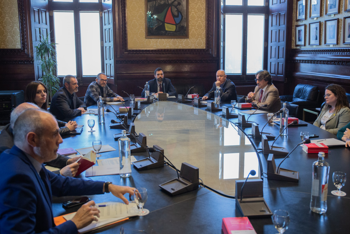 Reunión de la Mesa del Parlament