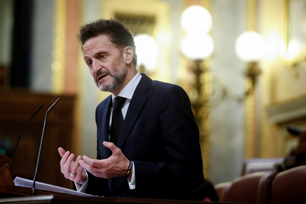 El portavoz adjunto de Ciudanos en el Congreso de los Diputados, Edmundo Bal, en el Pleno de la Cámara Baja.