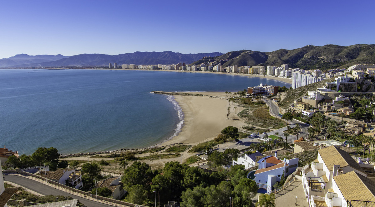 Vista de Cullera (Valencia)