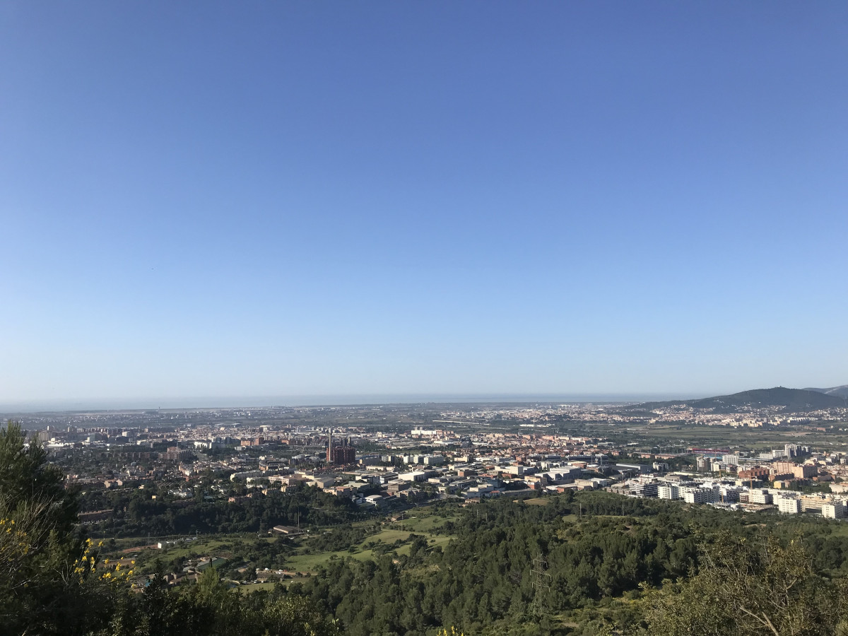 La ciudad de Barcelona y el área metropolitana.