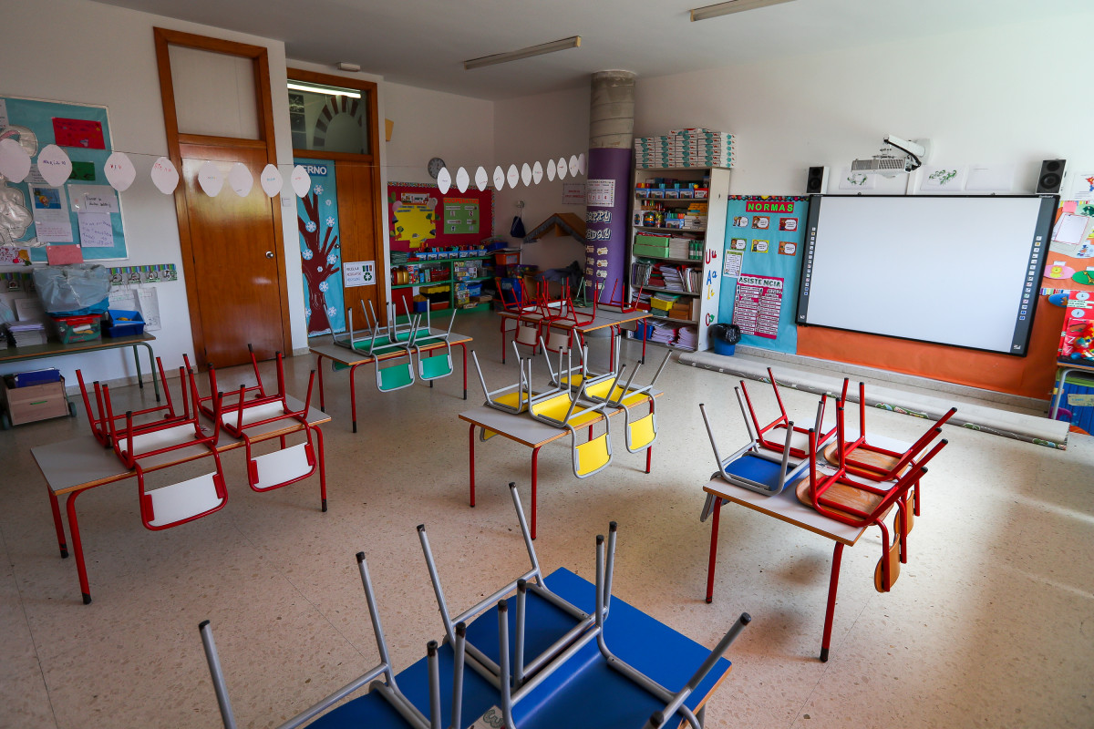 Aula de una escuela.