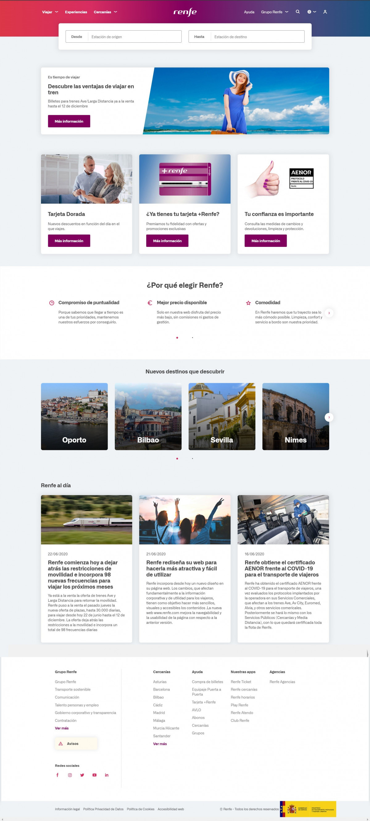 EuropaPress 3201984 nuevo diseno web renfe