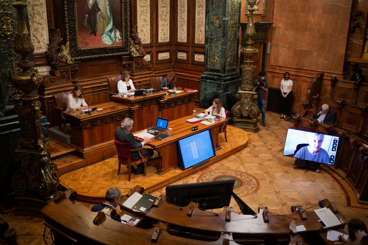 Pleno ayuntamiento barcelona