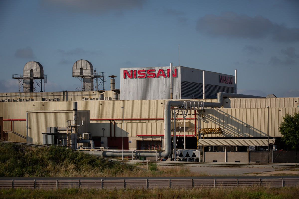 Exterior de la fábrica de Nissan en la Zona Franca de Barcelona (ARCHIVO)