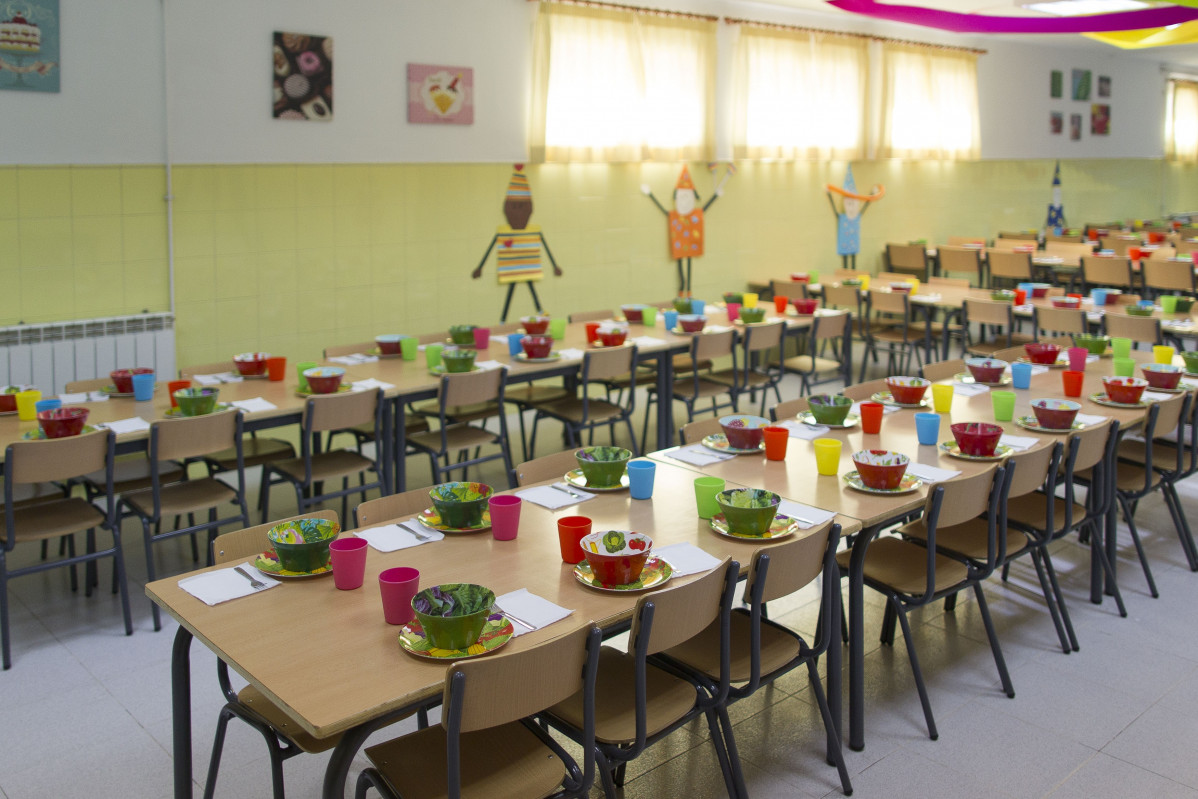 Colegio, escuela, primaria, infantil, niño, niña, niños, comedor escolar