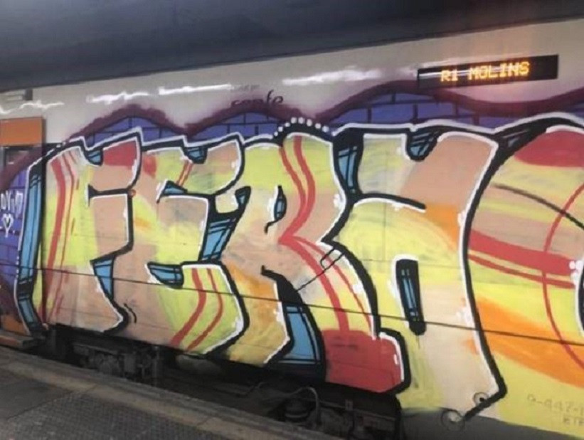 Grafitis renfe cercanias