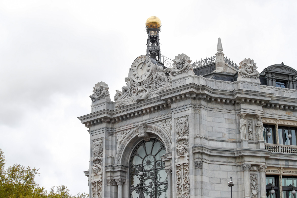 Fachada del Banco de España.