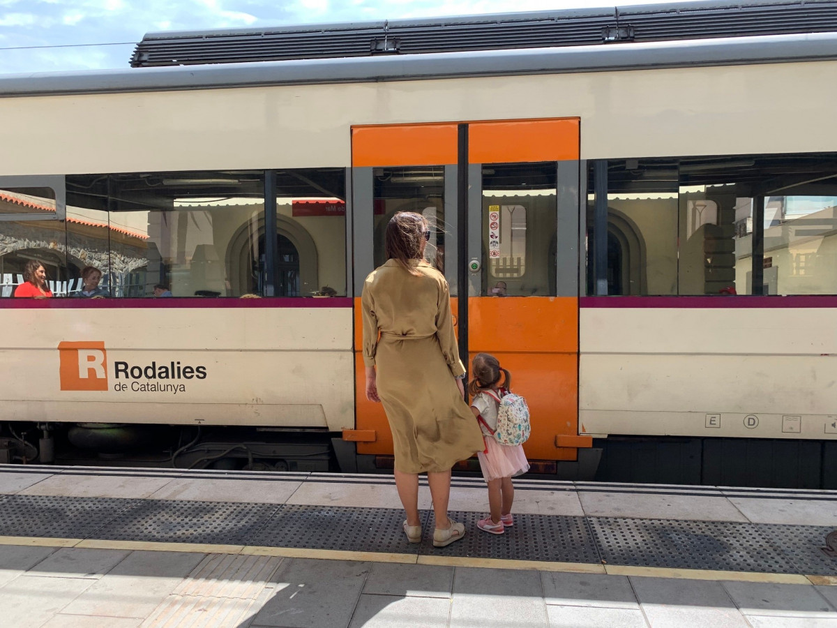 Un tren de Rodalies