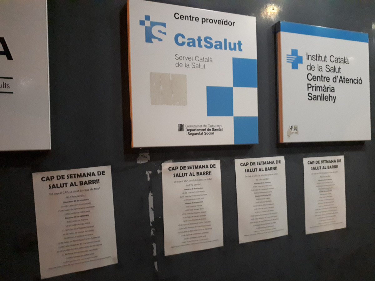 Un Centre d'Atenció Primària (CAP) de Barcelona