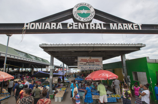 EuropaPress 3330416 mercado central honiara capital islas solomononly for use in spain