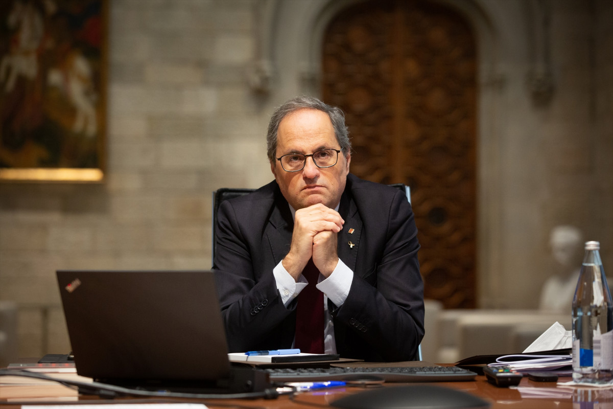 El president de la Generalitat, Quim Torra