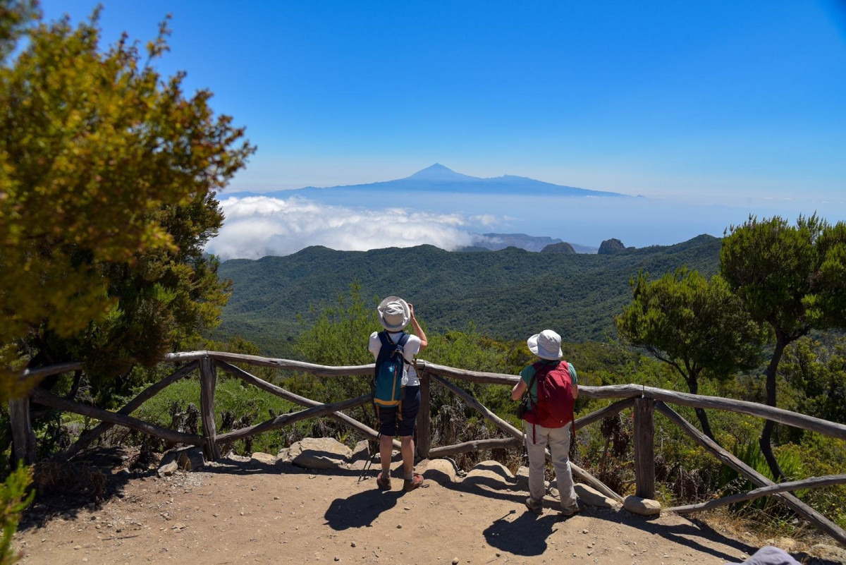 Turistas en La Gomera