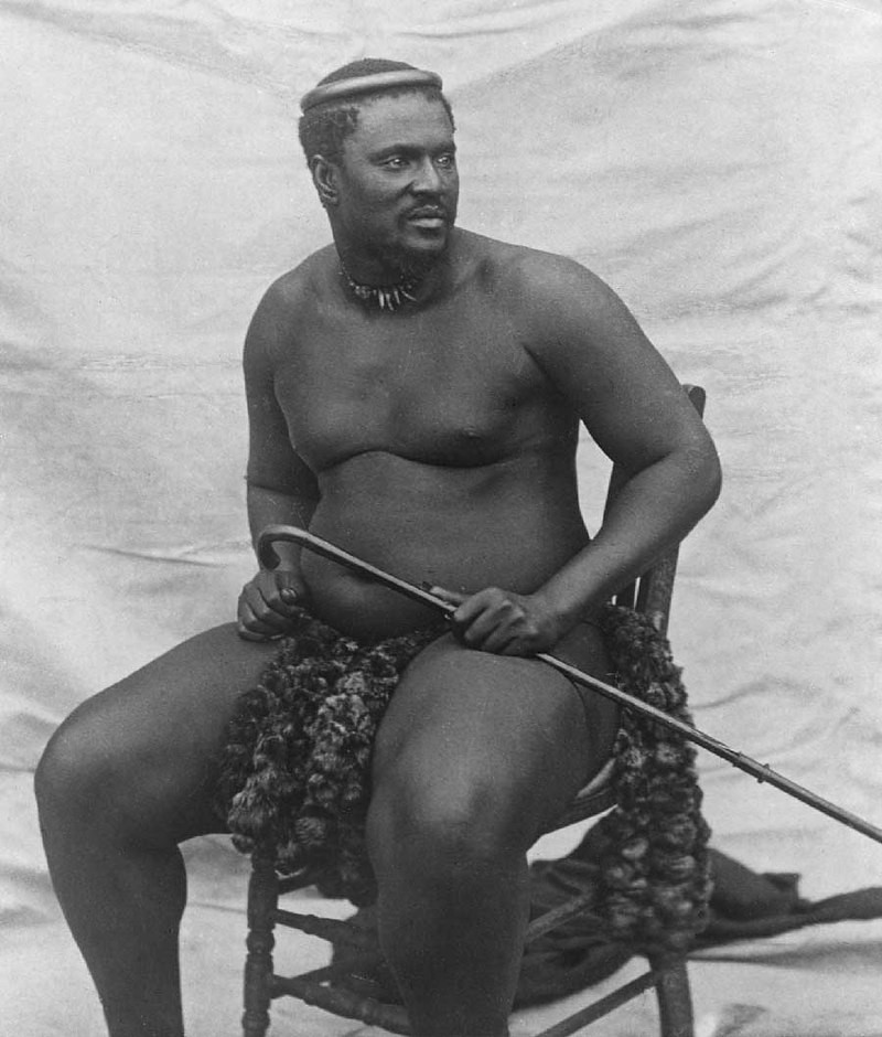 Libros   El imperio zulú   El rey Cetshwayo