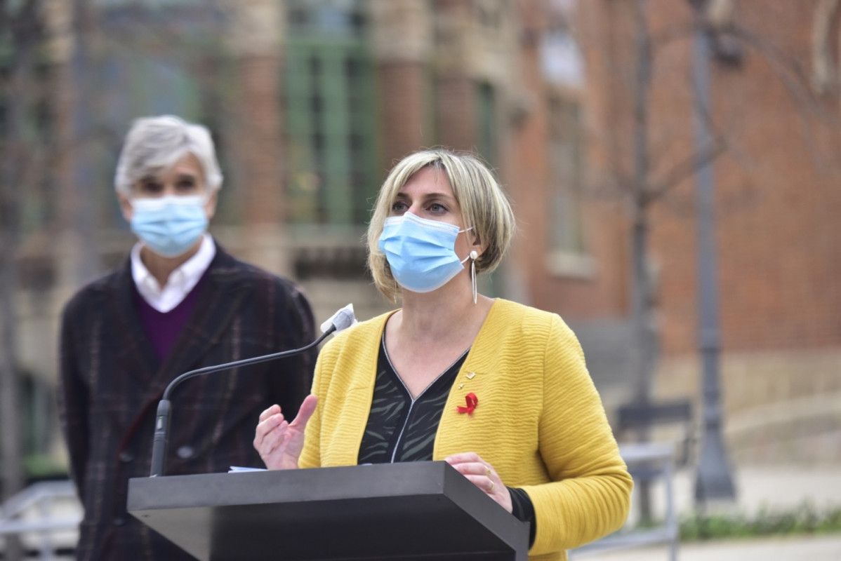 La consellera de Salud de la Generalitat, Alba Vergés