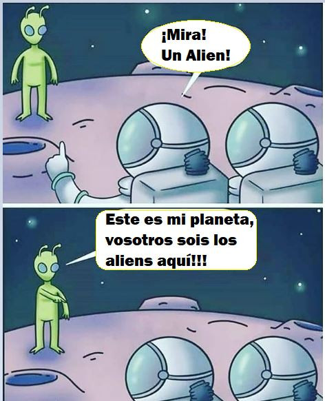 Aliens en otros planetas