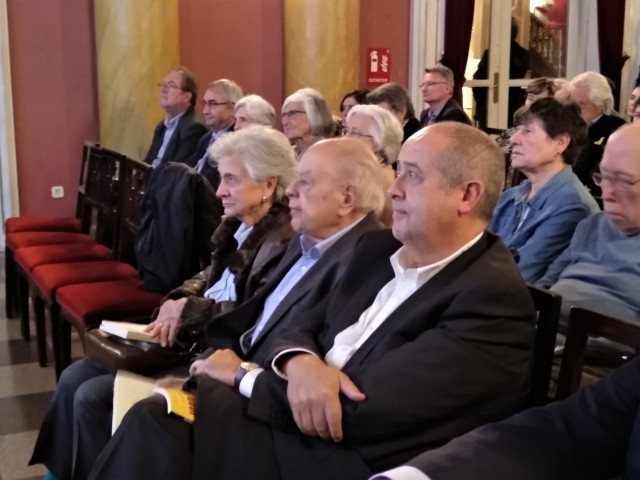 Jordi Pujol en el acto 'Model Sanitari Català. Una estructura d'Estat'