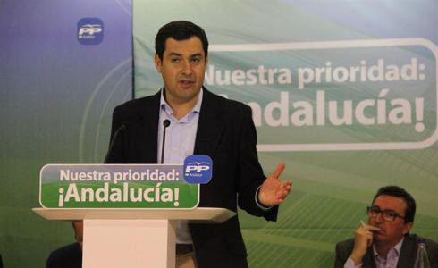 Moreno pide un voto "masivo" y "por el futuro" para "quitar los candados que impiden el progreso" de Andalucía