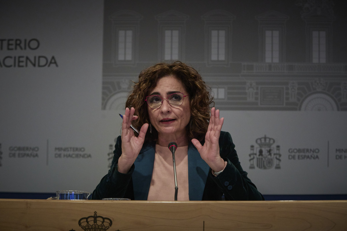 La ministra de Hacienda y portavoz del Gobierno, María Jesús Montero