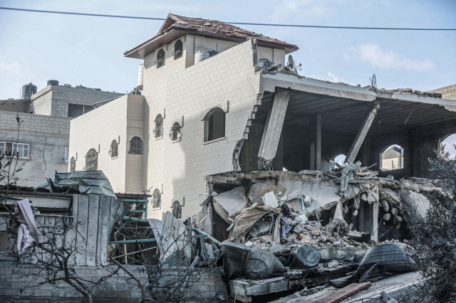 EuropaPress 3715991 17 may 2021 palestinian territories gaza city general view of collapsed