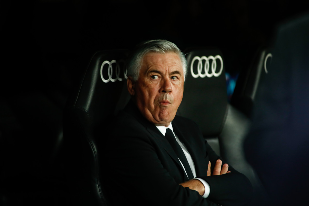 Carlo Ancelotti, técnico del Real Madrid